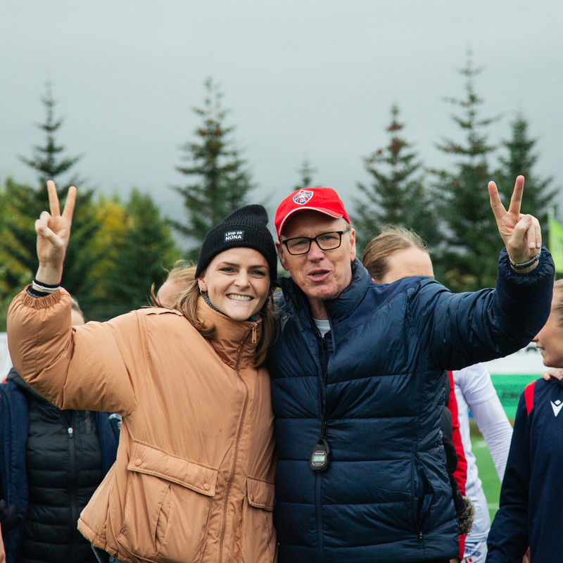 Myndaveisla 2: Valur Íslandsmeistari með sigri í Mosfellsbæ