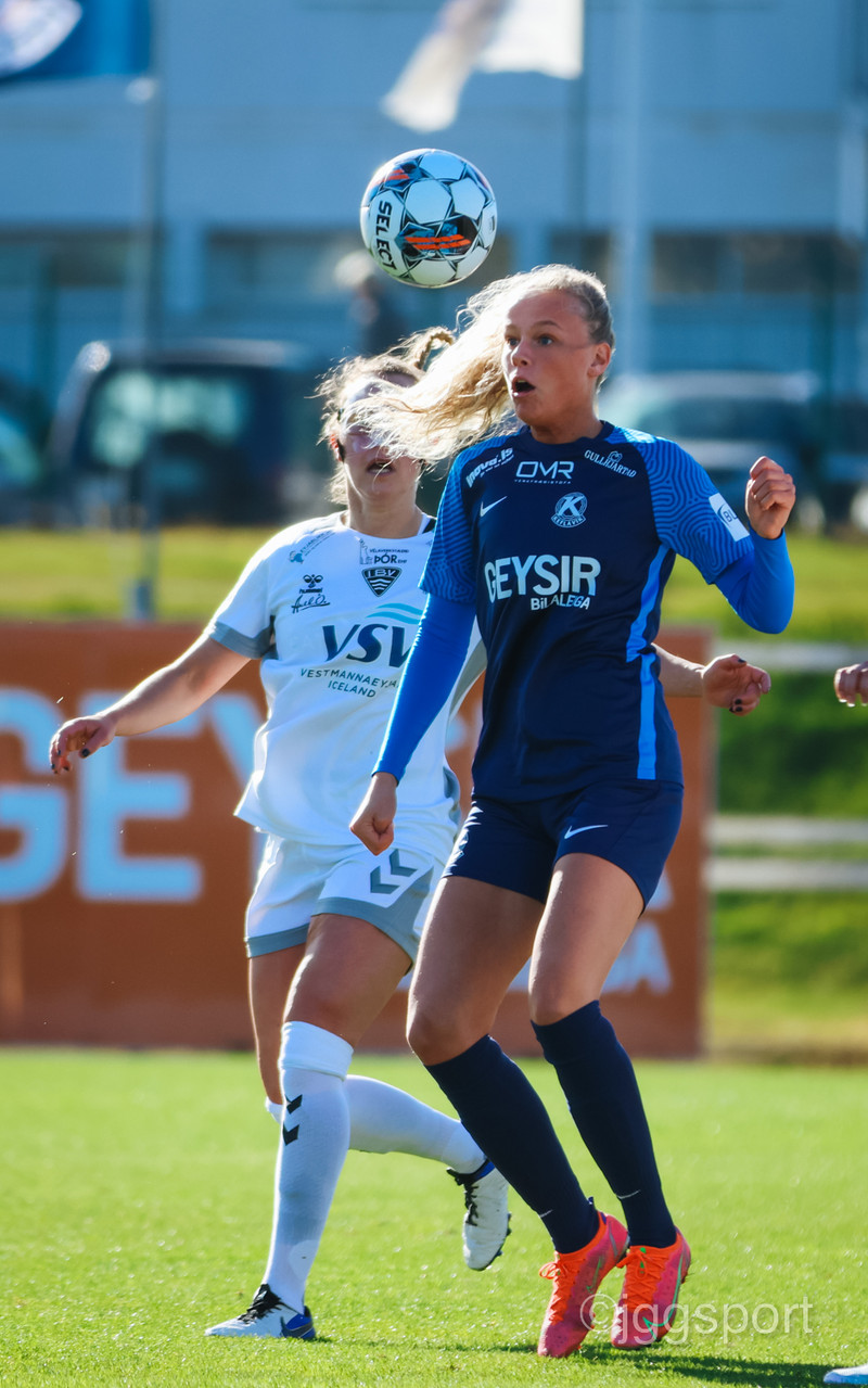 Myndaveisla: ÍBV vann Keflavík á sunnudaginn