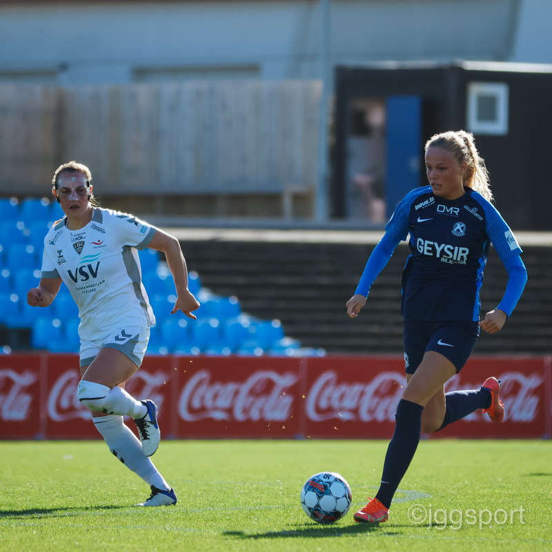 Myndaveisla: ÍBV vann Keflavík á sunnudaginn