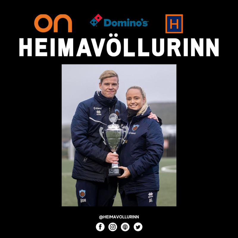 Þjálfararnir Óskar Smári og Aníta Lísa eru gestir Heimavallarins
