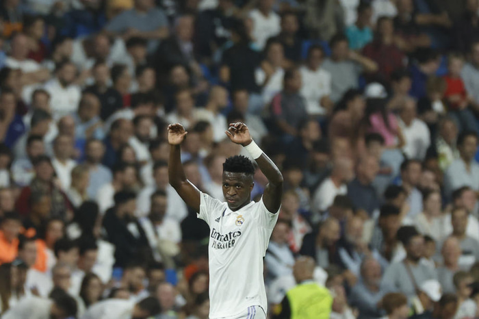 VInicius Junior skoraði seinna mark Real Madrid