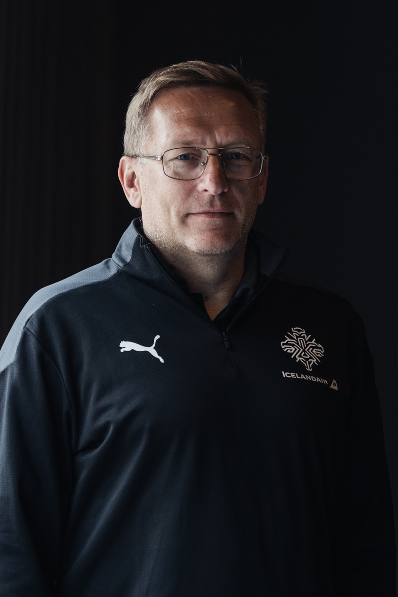Þorsteinn Halldórsson, landsliðsþjálfari.