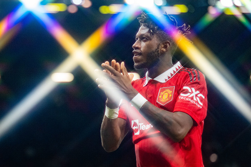 Fred var frábær í liði Man Utd