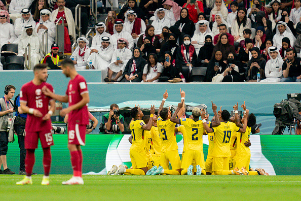 Katar fékk skell gegn Ekvador.