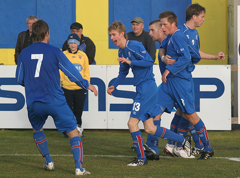 U21: Ísland burstaði Evrópumeistara Þýskalands