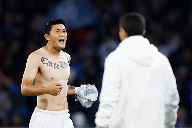 Kim Min-jae er orðaður við Liverpool.