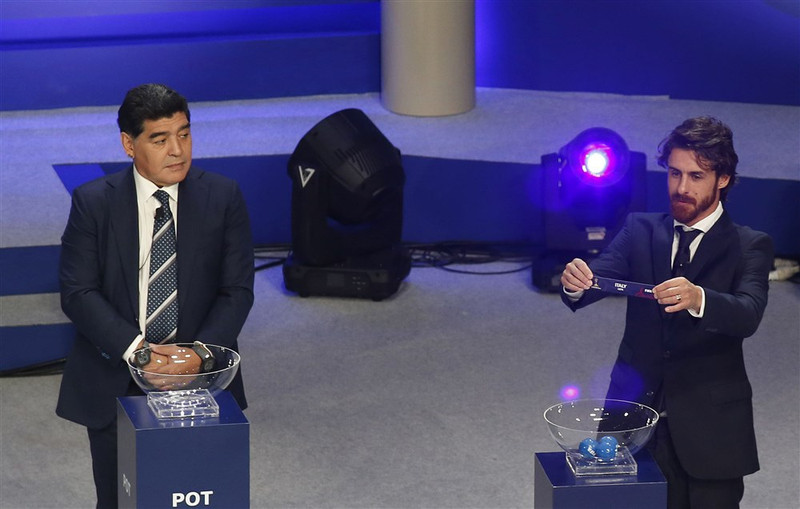 Maradonna og Aimar.