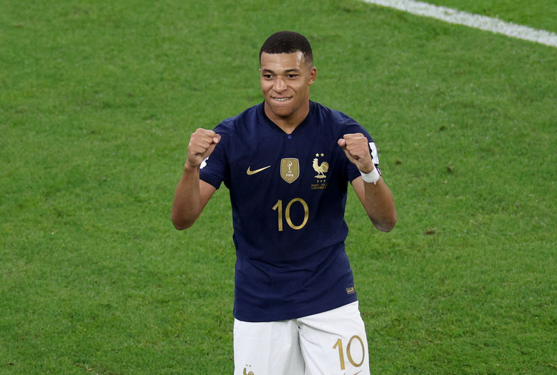 Kylian Mbappe er markahæstur á mótinu.