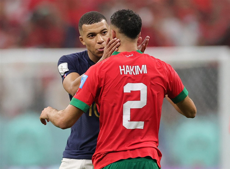Mbappe með falleg skilaboð til Hakimi - „Ekki vera sorgmæddur"