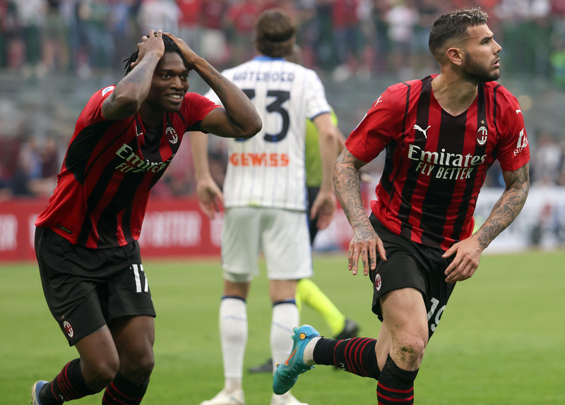 Rafael Leao og Theo Hernandez