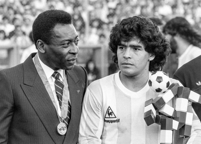 Pele og Maradona