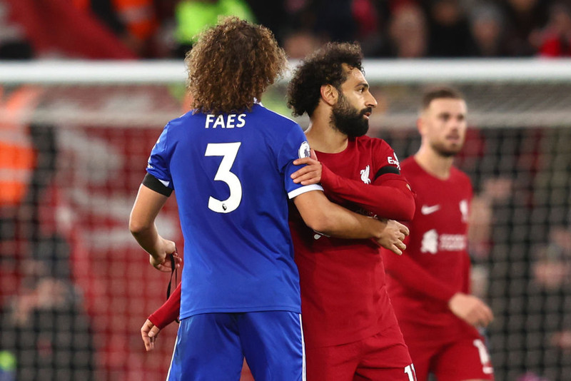 Wout Faes markahæstur hjá Liverpool eftir HM