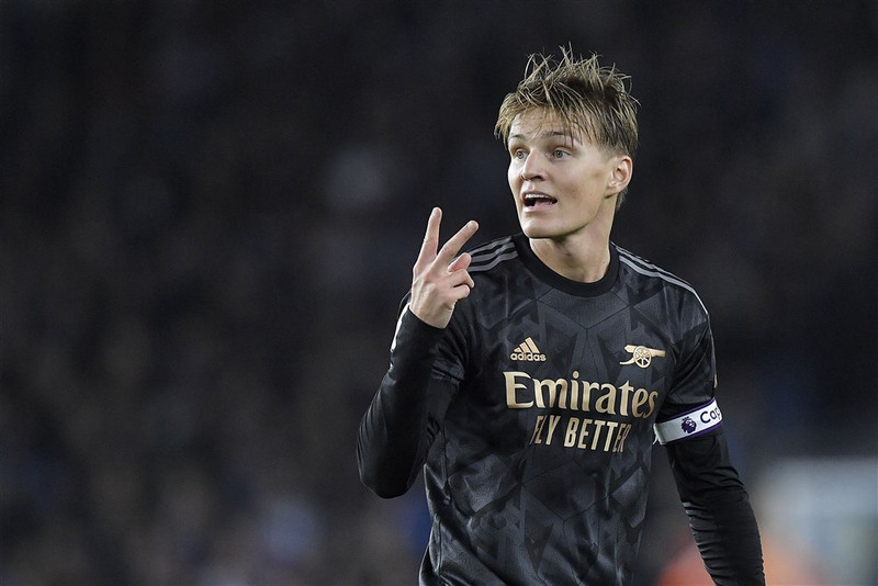 <b>Miðjumaður - Martin Ödegaard (Arsenal):</b> Ein af ástæðum þess að Arsenal var svona sannfærandi á þessu tímabili.