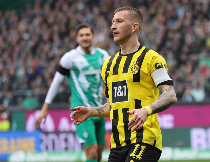 Marco Reus leikur sinn síðasta leik með Dortmund á Wembley. Goðsögn hjá félaginu.