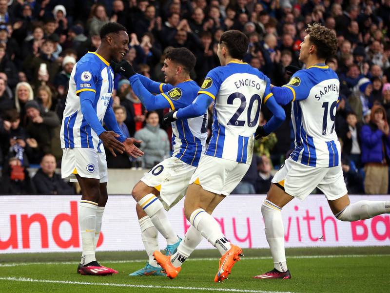 Brighton vann stórsigur á West Ham