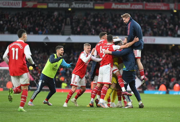 Arsenal mun fagna á Anfield ef spá Kristjáns rætist.