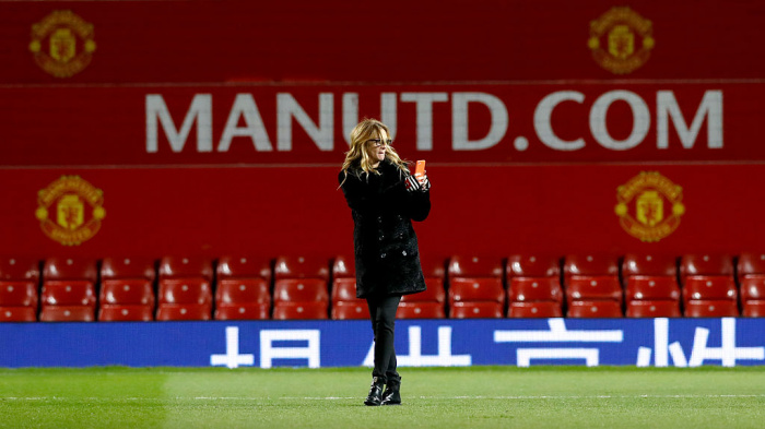 Julia Roberts fór á Old Trafford árið 2016