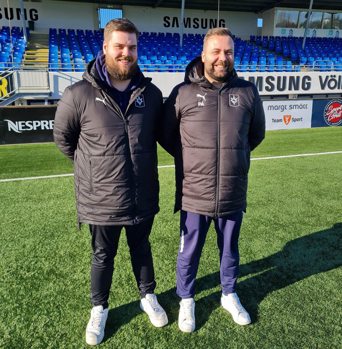 Axel Örn til vinstri og Páll til hægri.