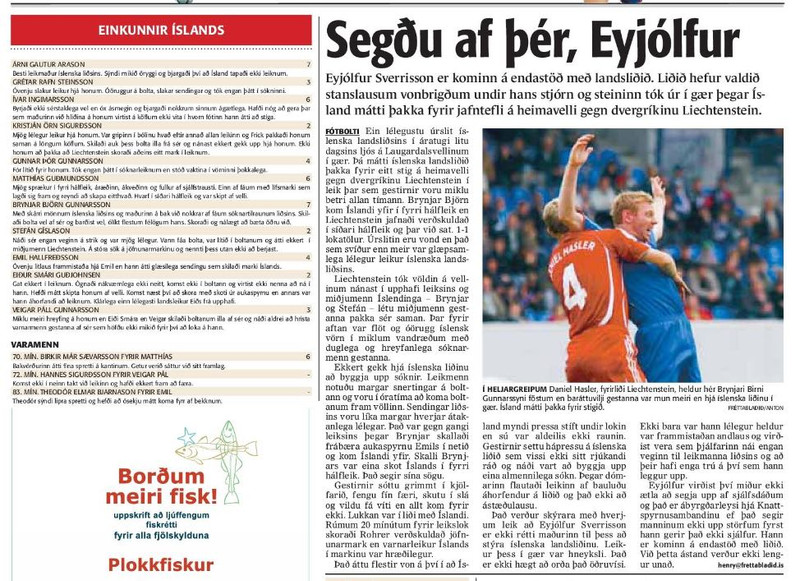 „Segðu af þér, Eyjólfur“