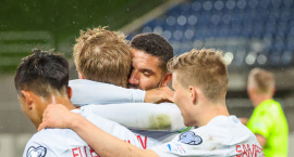 Hálfleikur: Ísland yfir á Hampden Park