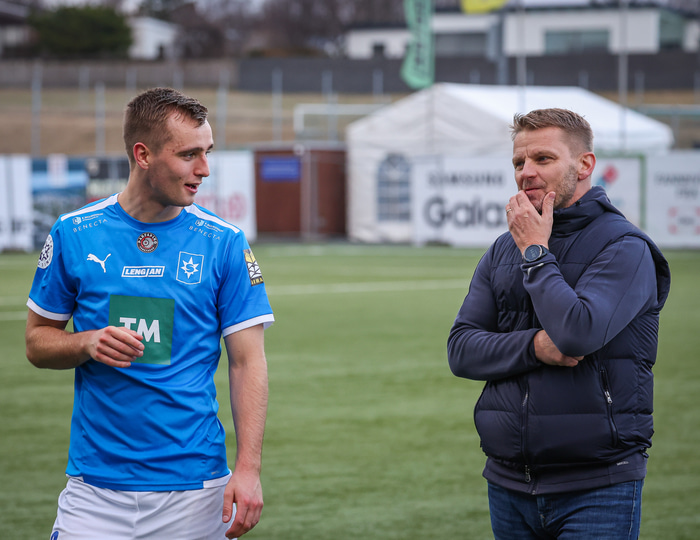 Jóhann Árni Gunnarsson og Ágúst Gylfason.