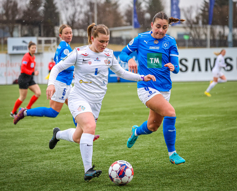Karen María Sigurgeirsdóttir í leik með Þór/KA.