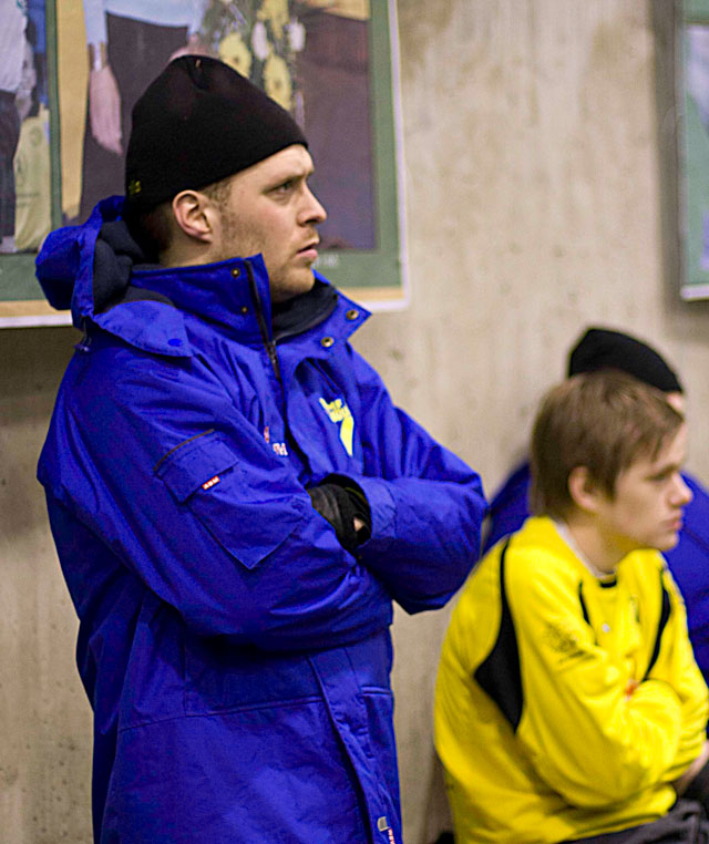 Tryggvi Hafsteinsson þjálfari.