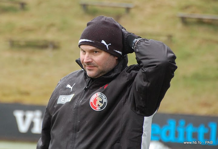 Markmaður HB hélt hreinu gegn Salzburg, hélt góðri einbeitingu eftir að hafa heyrt lykilorðið sitt.