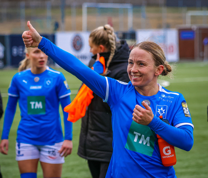 Gunnhildur hefur byrjað mótið vel.