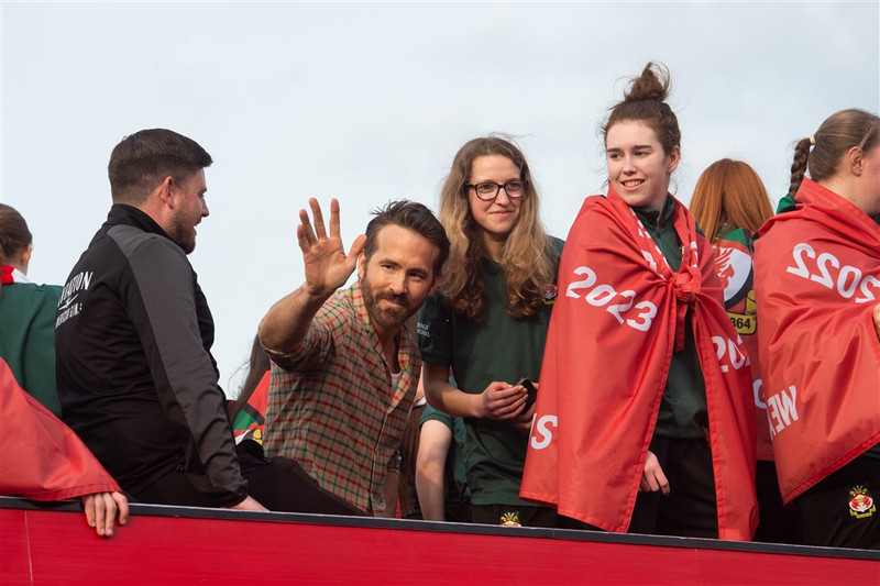 Hollywood leikarinn Ryan Reynolds er eigandi Wrexham.