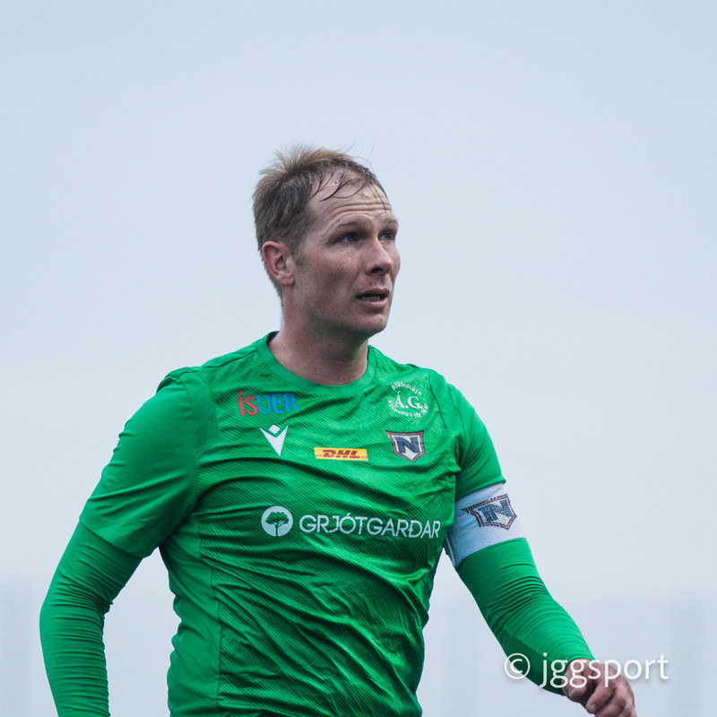 McAusland í leik með Njarðvík.
