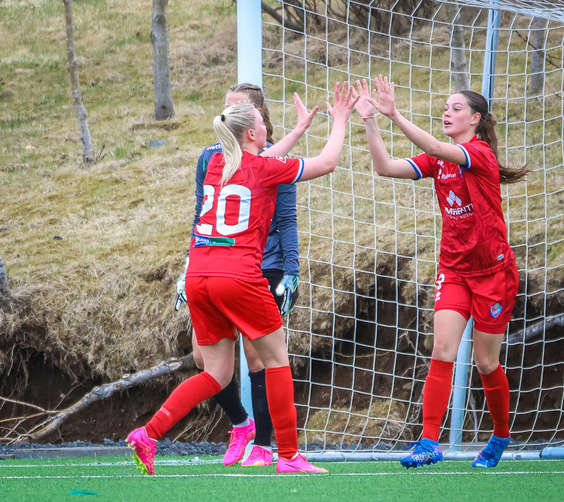 2. deild kvenna: Haukakonur taplausar á toppnum