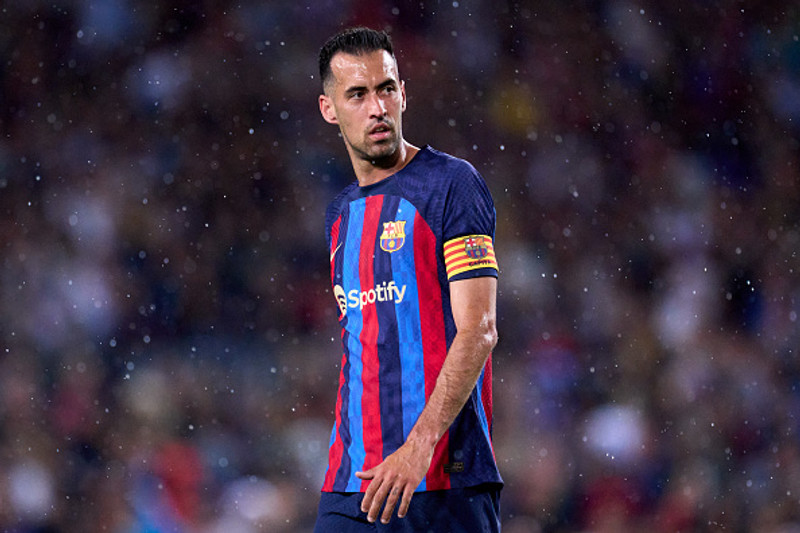 Sergio Busquets kveður Börsunga