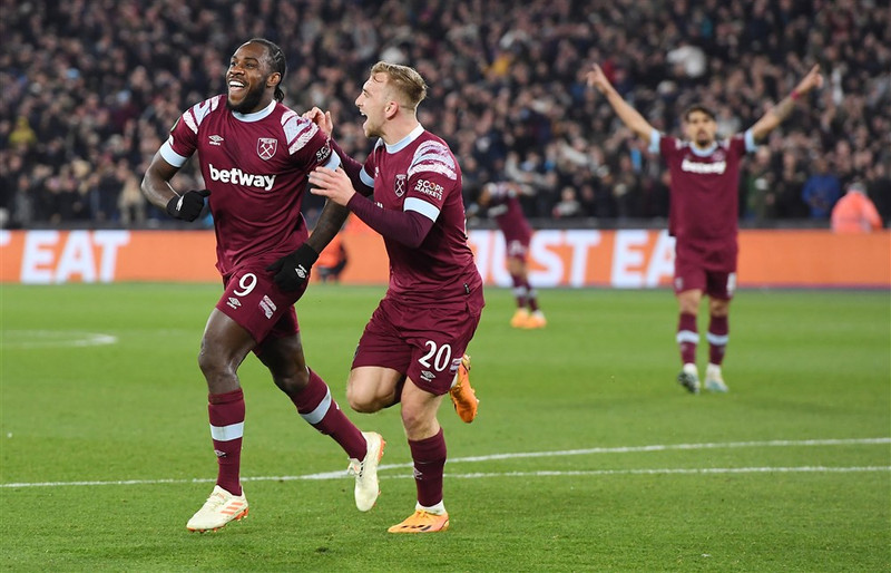 Michail Antonio er á mála hjá West Ham