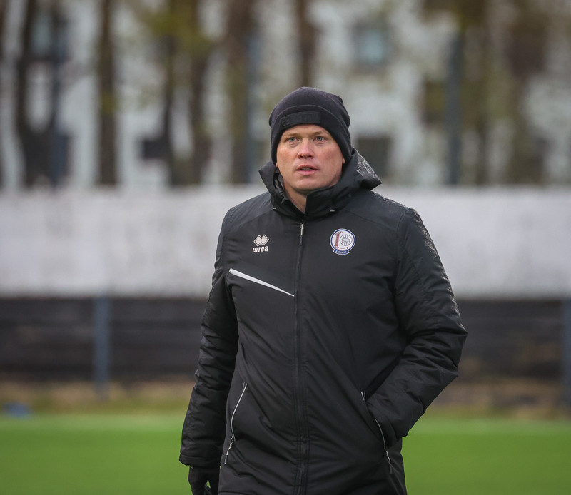 Vigfús Arnar, þjálfari Leiknis