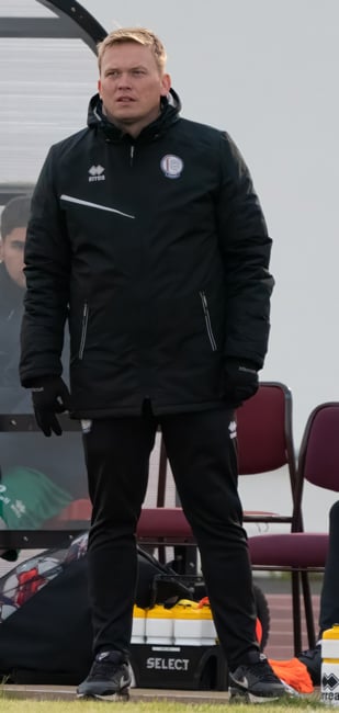 <b>Vigfús Arnar Jósefsson, þjálfari Leiknir R.</b>