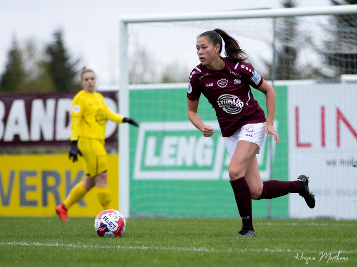 Ég held að þetta sé fínn stökkpallur; að fara út á næsta 'level', í góða deild, í ungt lið þar sem eru margar efnilegar sem vilja stíga hærra og fara lengra.