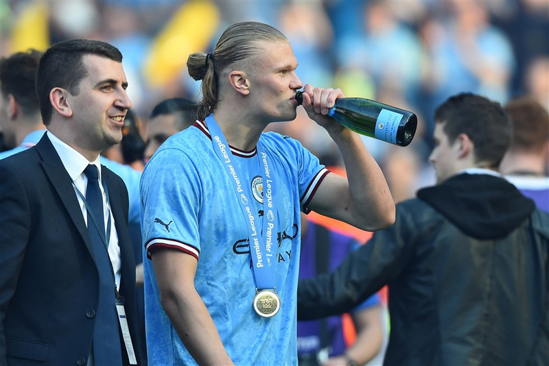 <b>Sóknarmaður - Erling Haaland (Manchester City):</b> Var á löngum köflum á tímabilinu algjörlega óstöðvandi.