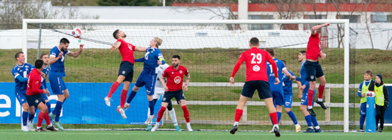 Myndaveisla: Dalvík/Reynir og KFA skildu jöfn