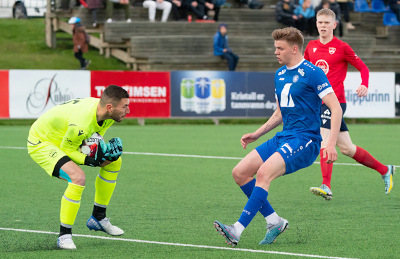 Myndaveisla: Dalvík/Reynir og KFA skildu jöfn