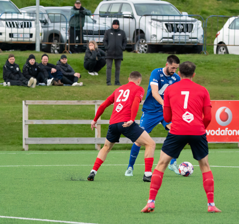 Myndaveisla: Dalvík/Reynir og KFA skildu jöfn