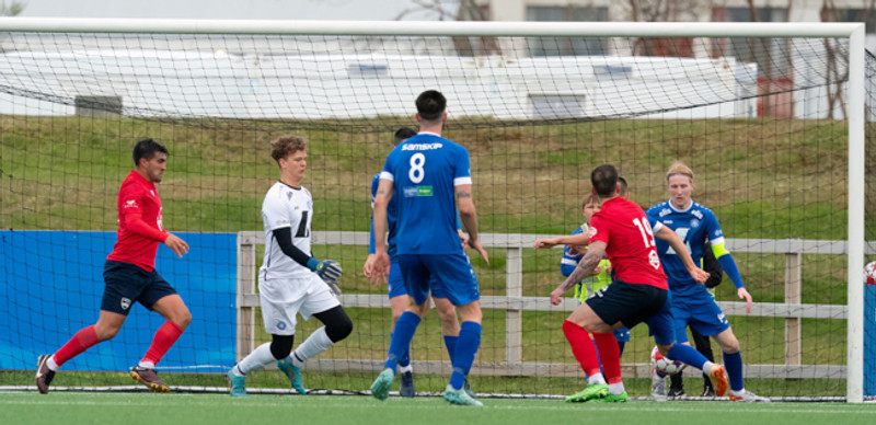 Myndaveisla: Dalvík/Reynir og KFA skildu jöfn