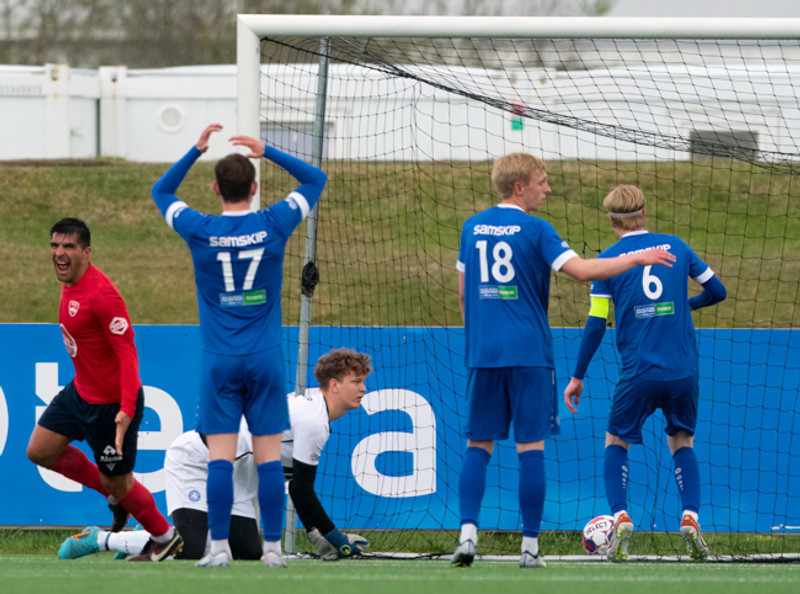 Myndaveisla: Dalvík/Reynir og KFA skildu jöfn