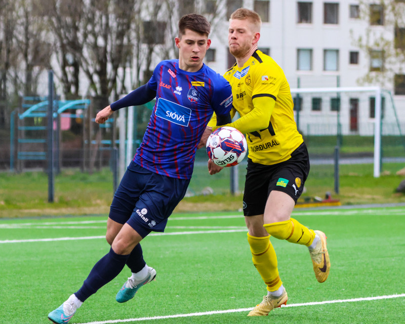 Myndaveisla: ÍA vann Leikni í Breiðholti