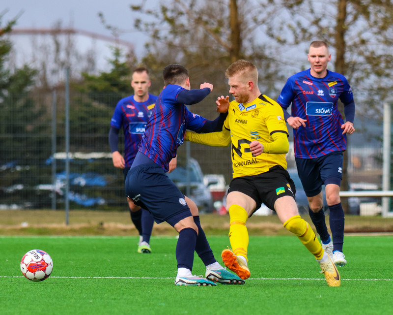 Myndaveisla: ÍA vann Leikni í Breiðholti