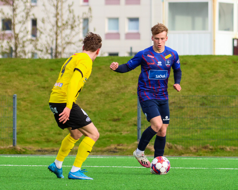 Myndaveisla: ÍA vann Leikni í Breiðholti