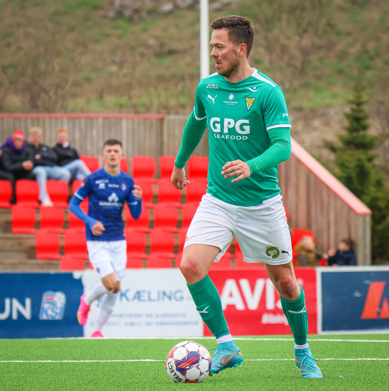 Jakob lék með Pálma Rafni á síðasta tímabili.