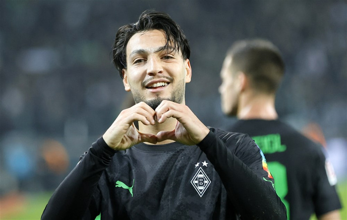 Bensebaini skoraði í tapleik gegn Dortmund á dögunum.
