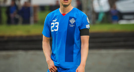  Landsliðshópurinn -  Jói Berg og Hörður Björgvin...