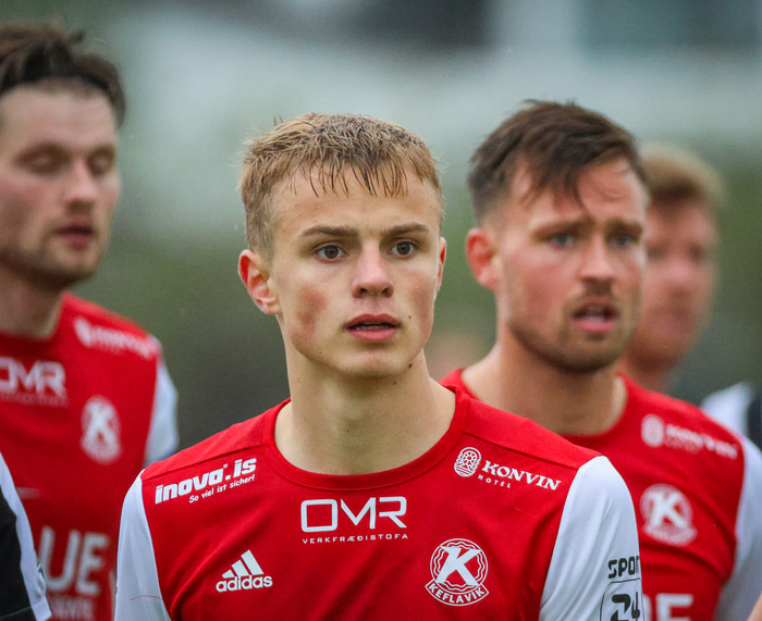 Ásgeir Páll skoraði sigurmark Keflvíkinga
